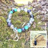 Гривната на зодия Стрелец + Подарък "Колието на Късмета" Гривната на зодия Стрелец + Подарък "Колието на Късмета"