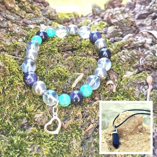 Гривната на зодия Стрелец + Подарък "Колието на Късмета"